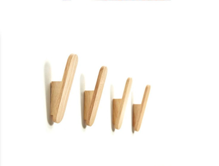 Handmade Decorative Wall Hook, Nordic Wall Hooks, Soild wood wall hook hanger, towel hook, bag hook, bedroom hook, cap hook, clothes hook