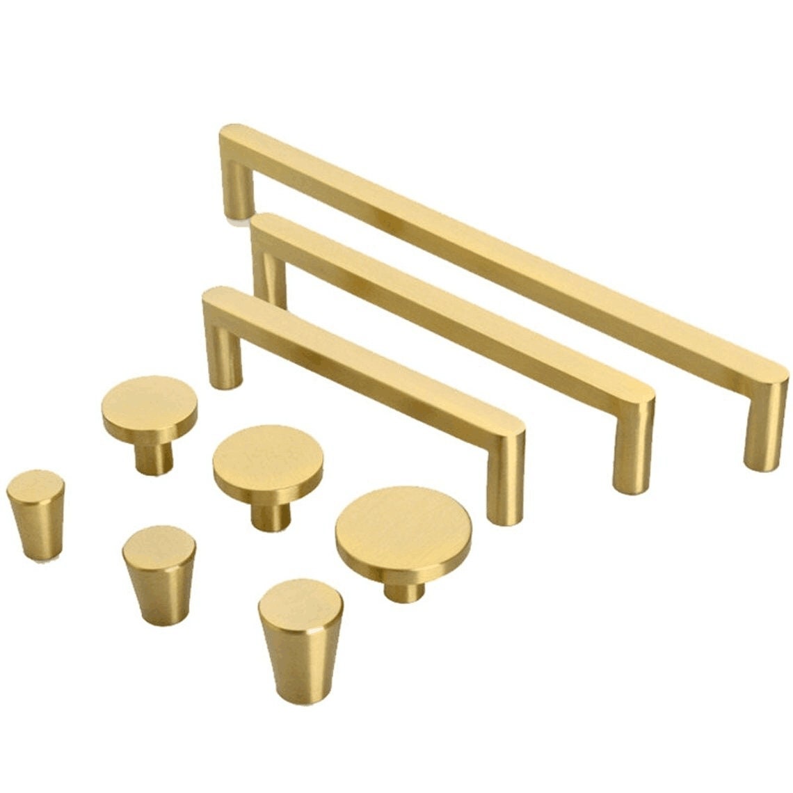Golden Cabinet Knobs Handles, Minimalist Brass Drawer pulls, Dresser Pulls Knobs, wardrobe handle pull, Kitchen pull knob,Furniture hardware