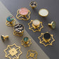 Shell Cabinet Pulls Knobs Handles, Dresser handle knob, Modern Brass Drawer Knob, Wardrobe Cabinet Pull Handle, modern Furniture Hardware
