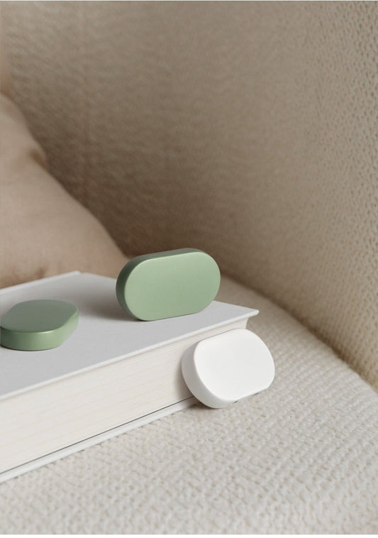 Ellipse Lime green Cabinet knob, Minimalist Drawer Pulls Knobs Handles, White Dresser Knobs handle, Wardrobe handle Knob, Furniture Hardware