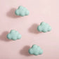 Nursery Kids Knobs,Cloud Ceramic Cabinet handle pull, Kids drawer dresser handle knob,Wardrobe handle, baby room decor, Children's Handle