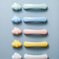 Nursery Kids Knobs,Cloud Ceramic Cabinet handle pull, Kids drawer dresser handle knob,Wardrobe handle, baby room decor, Children's Handle