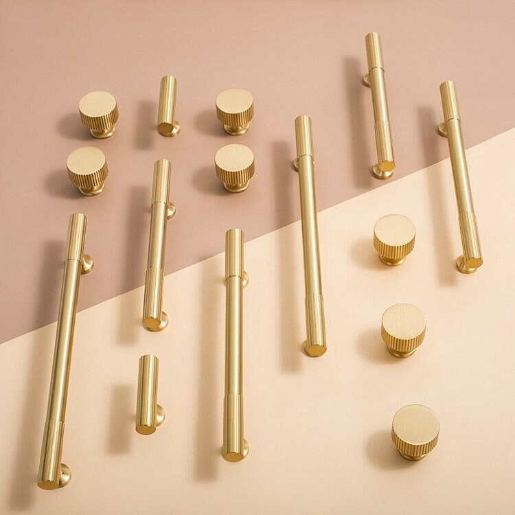 Nordic Brass Cabinet Pull Knobs handle, Gold brass knobs, dresser handle knob, Drawer Pulls Knobs Handles,kitchen handle pull,wardrobe Pulls