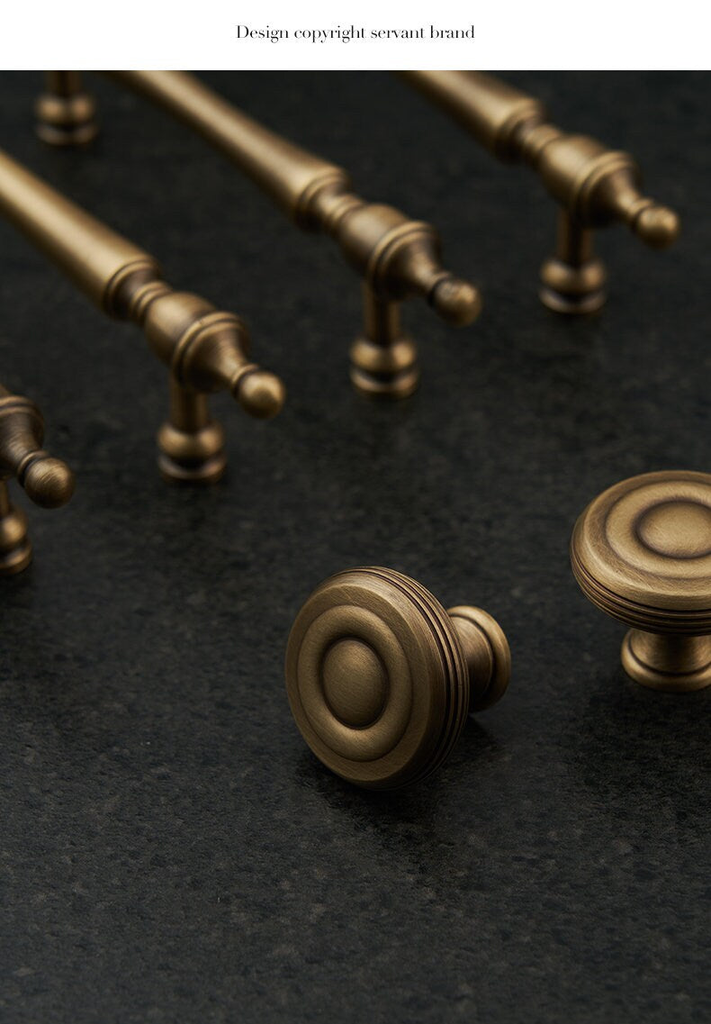Antique Brass Cabinet Handles Pull, Vintage Brass Door Handles,Dresser handle Drawer Pulls Knobs Handles Kitchen Knobs handle, wardrobe pull