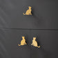 Gold Cats Cabinet Knob, kids bedroom Animal Knobs drawer Knobs and Pulls, Nursery room handle knob, furniture Handles cabinet Hardware