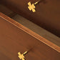Flower Dresser handle Decor, Clover Brass Cabinet Knobs, Golden Drawer Pull, Wardrobe handle Cabinet Door Pulls Knobs, Furniture hardware