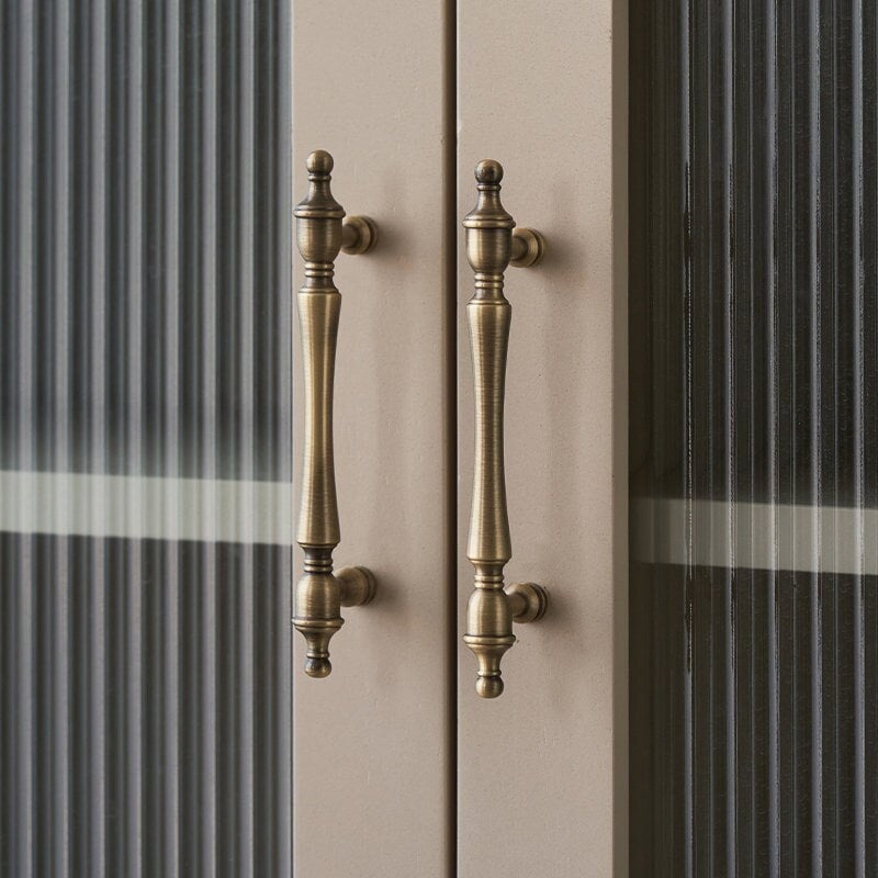 Antique Brass Cabinet Handles Pull, Vintage Brass Door Handles,Dresser handle Drawer Pulls Knobs Handles Kitchen Knobs handle, wardrobe pull