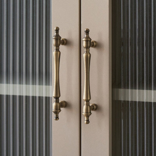Antique Brass Cabinet Handles Pull, Vintage Brass Door Handles,Dresser handle Drawer Pulls Knobs Handles Kitchen Knobs handle, wardrobe pull