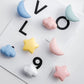 Star Moon Cloud Ceramic Knobs kids bedroom Knobs Cabinet Door Handles drawer Knobs Pulls, Nursery Kids Knobs, Unique Home Decor