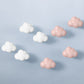 Cute Cloud Ceramic Cabinet handle pull, Kids drawer dresser handle knob,Wardrobe handle,Nursery Kids Knobs,baby room decor,Children's Handle