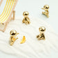 Golden Little Man Knobs, Nursery room Drawer Pull, handle pull Wardrobe handle Pulls Cabinet Pulls Knobs Knobs Handles Furniture hardware