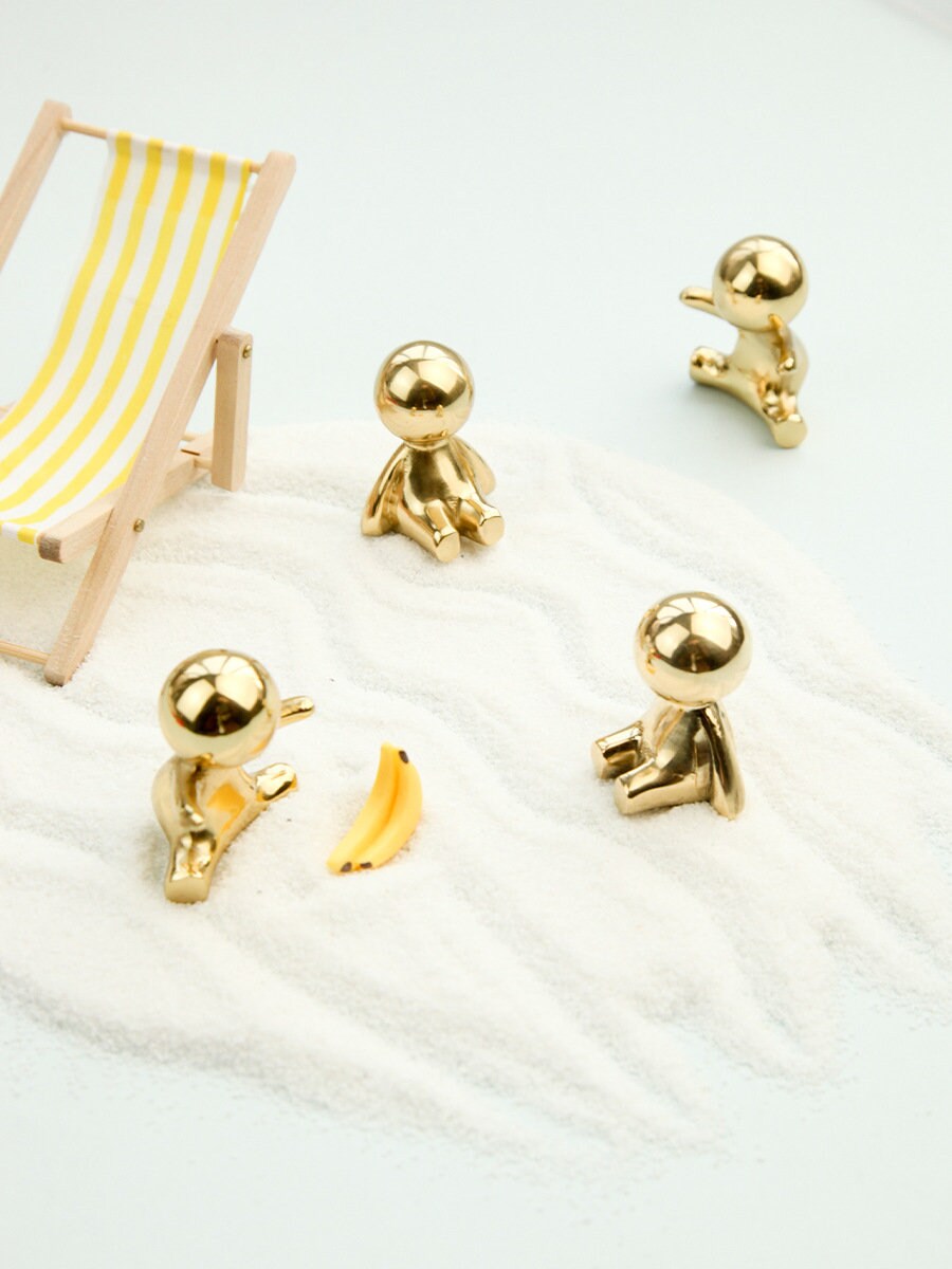 Golden Little Man Knobs, Nursery room Drawer Pull, handle pull Wardrobe handle Pulls Cabinet Pulls Knobs Knobs Handles Furniture hardware