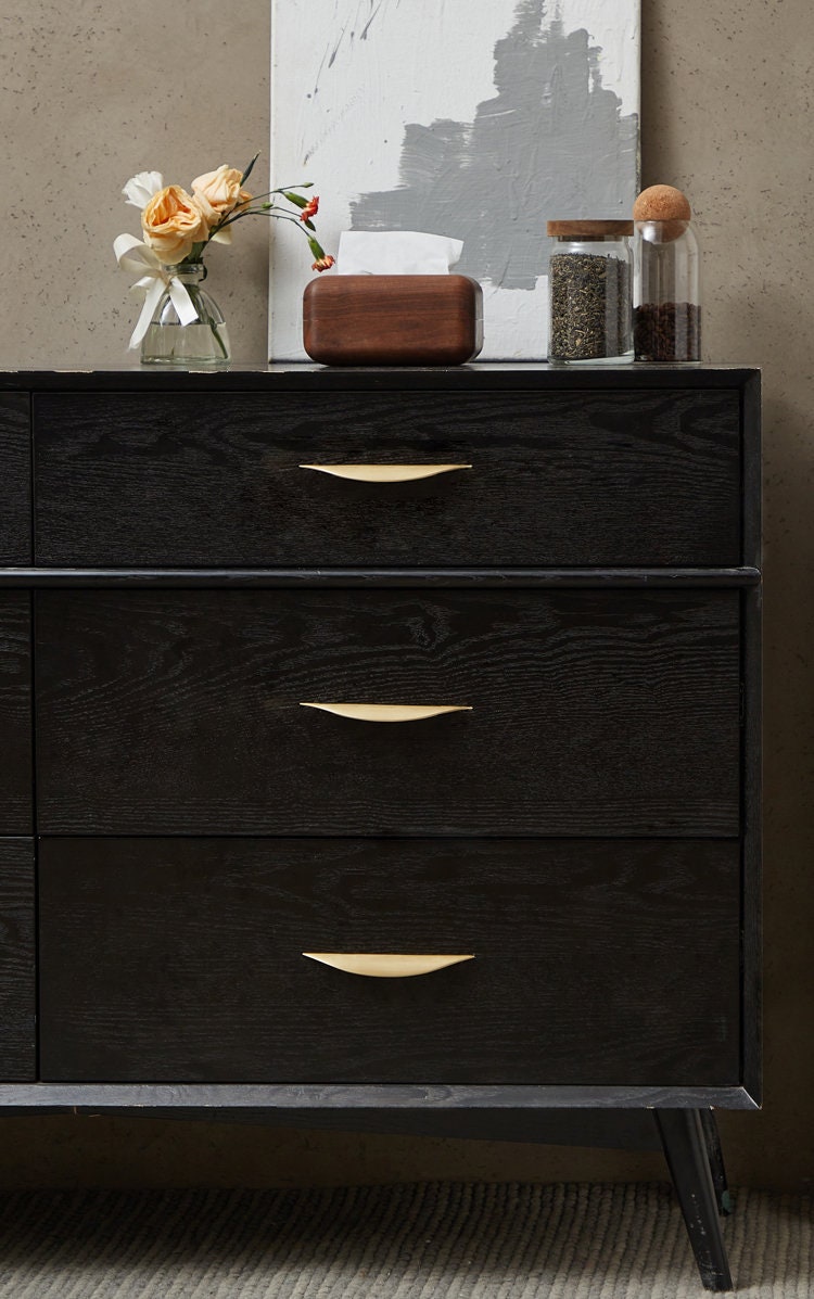 Minimalist leaf Cabinet Pulls Knobs, Drawer pulls, Golden Dresser Knobs Handles, wardrobe handle pull, Kitchen pull knob,Furniture hardware