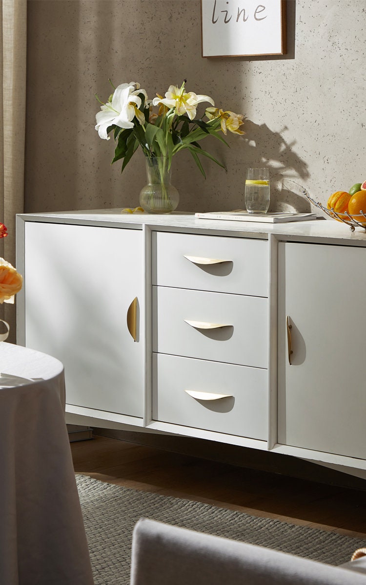 Minimalist leaf Cabinet Pulls Knobs, Drawer pulls, Golden Dresser Knobs Handles, wardrobe handle pull, Kitchen pull knob,Furniture hardware