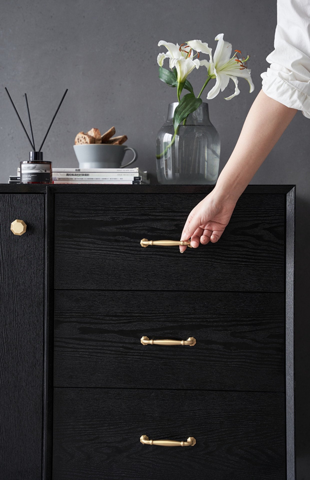 Nordic Cabinet Handles Pull, Drawer Handles Pull, Modern Brass Drawer Pulls Knobs Handles, Wardrobe Knobs handle, Furniture Hardware