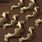 French elegance Cabinet Handles Pull, Pure Brass Door Handles Drawer Pulls Knobs Handles Gold Dresser Knobs handle Wardrobe Cupboard pull