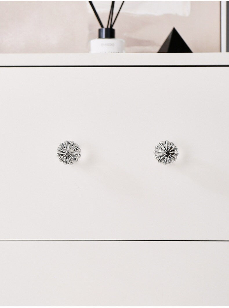 Champagne gold egg Cabinet handle Knobs Round drawer pull dresser knobs handle Wardrobe Knob Transparent handle knob furniture hardware