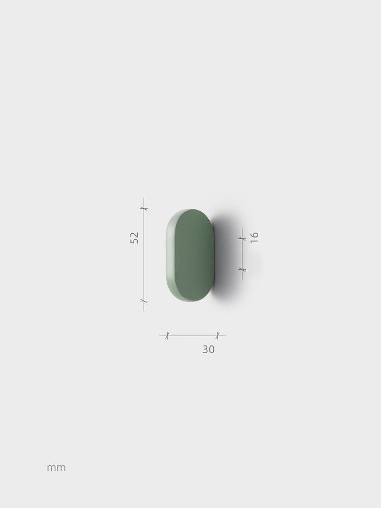 Ellipse Lime green Cabinet knob, Minimalist Drawer Pulls Knobs Handles, White Dresser Knobs handle, Wardrobe handle Knob, Furniture Hardware