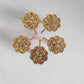 Brass Flower handle Knobs, Elegant Drawer Pull, Wardrobe handle Pulls Cabinet Pulls Knobs Dresser Knobs Handles Furniture hardware
