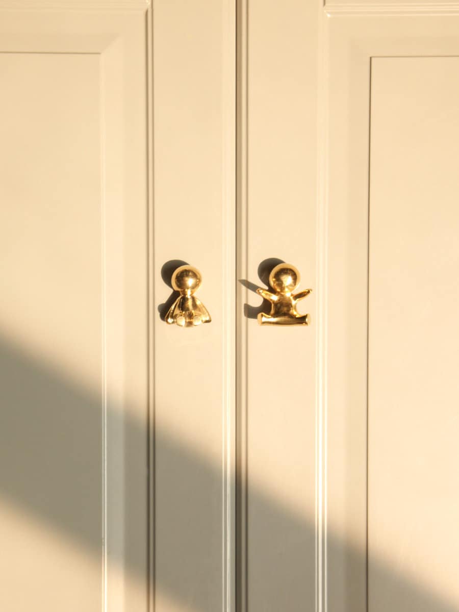 Golden Little Man Knobs, Nursery room Drawer Pull, handle pull Wardrobe handle Pulls Cabinet Pulls Knobs Knobs Handles Furniture hardware