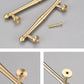 Brushed Brass Cabinet Pulls, Minimalist round ball Drawer Pulls Knobs Handles, Gold Dresser Knobs handle, Kitchen knob, Furniture Hardware