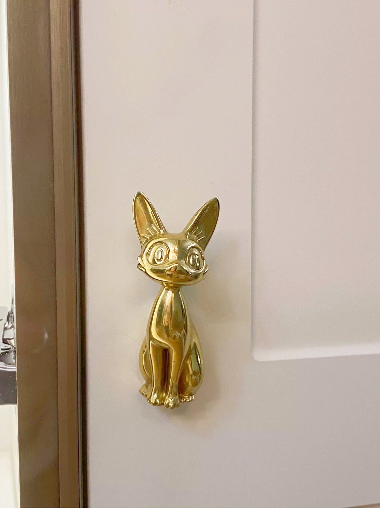 Bright Golden Cat Knobs, Animal Drawer Pull Handle knob Wardrobe handle Pulls Cabinet Pulls Knobs Dresser Knobs Handles Furniture hardware