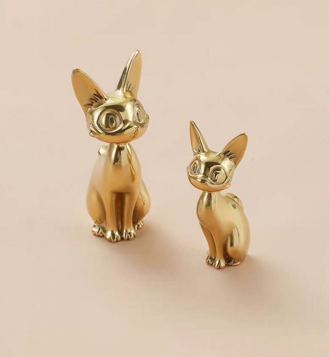 Bright Golden Cat Knobs, Animal Drawer Pull Handle knob Wardrobe handle Pulls Cabinet Pulls Knobs Dresser Knobs Handles Furniture hardware
