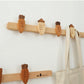 Natural wood Wall Hooks, Nordic Nursery Wall Decor, Cute vegetable wall hook for kids, Wood bag Hooks, Towel Wall Hook Coat Hangers Rack