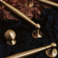 Satin Brass Door Handles Cabinet Dresser Handles Pull Modern Brass Drawer Pulls Knobs Handles Wardrobe Knobs handle Furniture Hardware