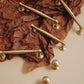 Satin Brass Door Handles Cabinet Dresser Handles Pull Modern Brass Drawer Pulls Knobs Handles Wardrobe Knobs handle Furniture Hardware