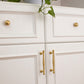 Brushed Brass Cabinet Pulls, Minimalist round ball Drawer Pulls Knobs Handles, Gold Dresser Knobs handle, Kitchen knob, Furniture Hardware