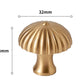 Brass Mushroom Knobs, Umbrella Knobs Drawer Pull, handle pull Wardrobe handle Pulls Cabinet Pulls Knobs Dresser Handles Furniture hardware
