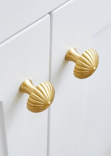 Brass Mushroom Knobs, Umbrella Knobs Drawer Pull, handle pull Wardrobe handle Pulls Cabinet Pulls Knobs Dresser Handles Furniture hardware