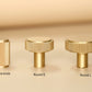 Golden Brass Knurled Cabinet Handles Pull, Satin Brass Door Handles, Drawer Pulls Knobs Handles Dresser Knobs handle Wardrobe Furniture pull