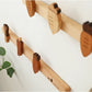 Natural wood Wall Hooks, Nordic Nursery Wall Decor, Cute vegetable wall hook for kids, Wood bag Hooks, Towel Wall Hook Coat Hangers Rack