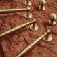Satin Brass Door Handles Cabinet Dresser Handles Pull Modern Brass Drawer Pulls Knobs Handles Wardrobe Knobs handle Furniture Hardware
