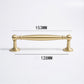 Satin Brass Door Handles Cabinet Dresser Handles Pull Modern Brass Drawer Pulls Knobs Handles Wardrobe Knobs handle Furniture Hardware