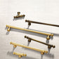 Antique Brass Cabinet Handles Pull Satin Brass Door Handles Gold Crown Drawer Pulls Knobs Handles Dresser Knobs handle Wardrobe handle pull