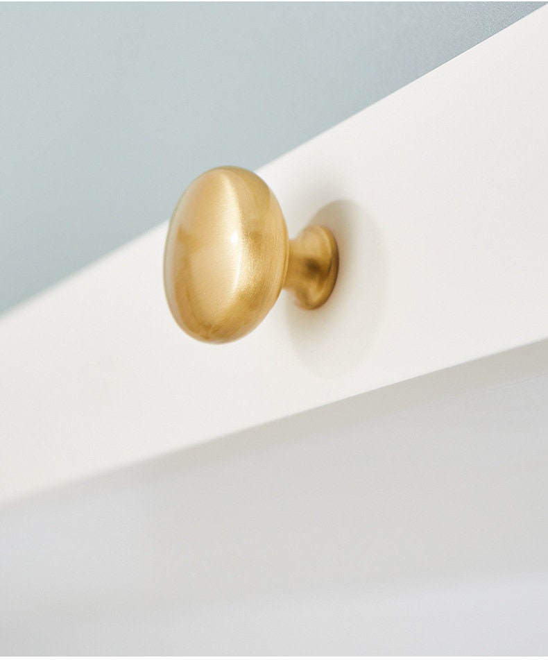 Solid Brass Cabinet Pulls Knob Gold Drawer handle pull Brushed Wardrobe handle Pulls Knobs Dresser Knobs Handles Furniture hardware