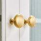 Solid Brass Cabinet Pulls Knob Gold Drawer handle pull Brushed Wardrobe handle Pulls Knobs Dresser Knobs Handles Furniture hardware