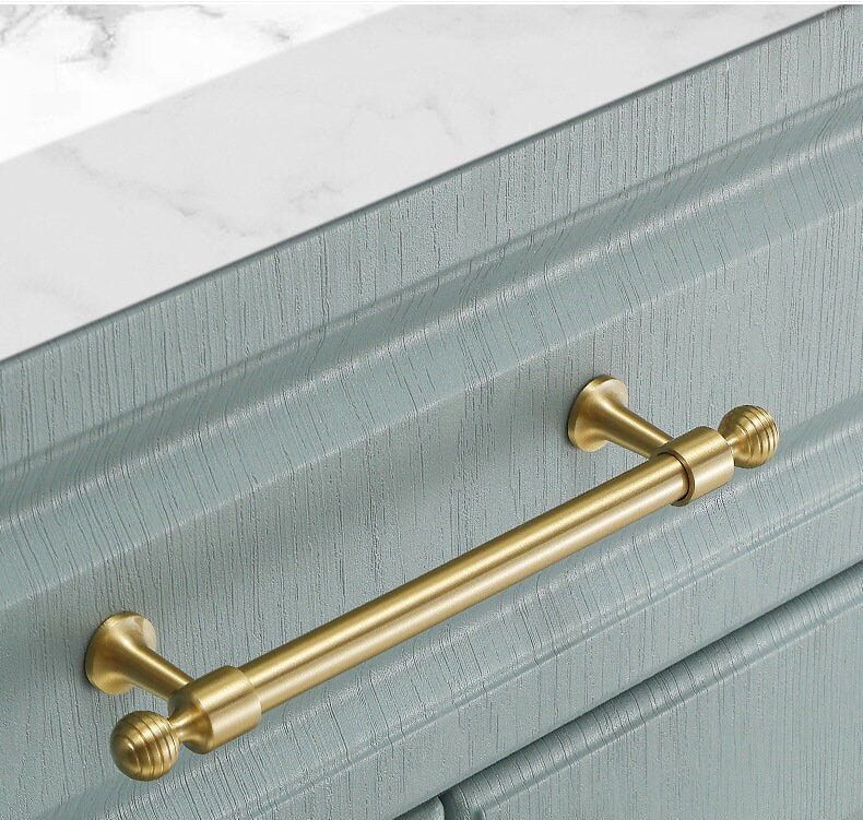 Brass Round Drawer Handle pull, Nordic Handle Pull, Cabinet Door Handle Dresser Handle pull Cupboard Knobs Wardrobe pull Cabinet Hardware