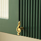 Golden Notes Drawer Knobs Pull, Music notes handle pull Wardrobe handle Pulls Cabinet Pulls Knobs Dresser Knobs Handles Furniture Treatments