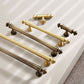 Antique Brass Cabinet Handles Pull Satin Brass Door Handles Gold Crown Drawer Pulls Knobs Handles Dresser Knobs handle Wardrobe handle pull