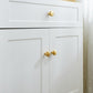 Solid Brass Cabinet Pulls Knob Gold Drawer handle pull Brushed Wardrobe handle Pulls Knobs Dresser Knobs Handles Furniture hardware