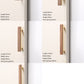Flat Walnut Cabinet handles pulls, wood Drawer Dresser handles pull, wardrobe handle pull, Kitchen pull knob, wood handle,Furniture hardware