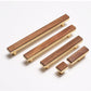 Flat Walnut Cabinet handles pulls, wood Drawer Dresser handles pull, wardrobe handle pull, Kitchen pull knob, wood handle,Furniture hardware