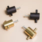 Cylindrical Brass Drawer pulls Golden Dresser Knobs Handles Cabinet Pulls Knobs Wardrobe handle pull Kitchen pull knob Furniture hardware