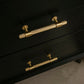 Satin Brass Door Handles, Knurled texture Cabinet Handles Pull, Modern Brass Drawer Pulls Knobs Handles Wardrobe handle, Furniture Hardware