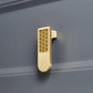 Brass engraved Drawer handles Pulls Waves Cabinet Drop Knobs Pulls Handles Golden Dresser Knobs handle Wardrobe knob Furniture Hardware