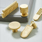 Waves Cylindrical Cabinet handles Pulls, Brass Drawer Drop Knobs Pulls Handles, Golden Dresser Knobs handle Wardrobe knob Furniture Hardware